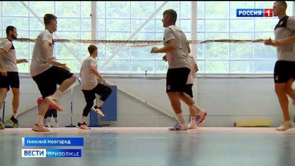 Волейболисты АСК вернулись из отпуска и приступили к тренировкам