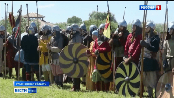 В Ульяновской области прошёл фестиваль живой истории «Великий Волжский путь»