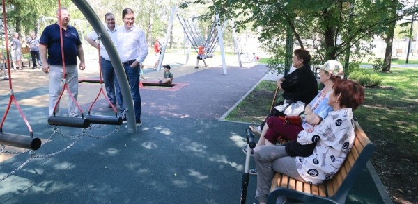 22 общественных пространства благоустроили в Московском районе за время реализации проекта ФКГС 22 общественных пространства благоустроили в Московском районе за время реализации проекта ФКГС