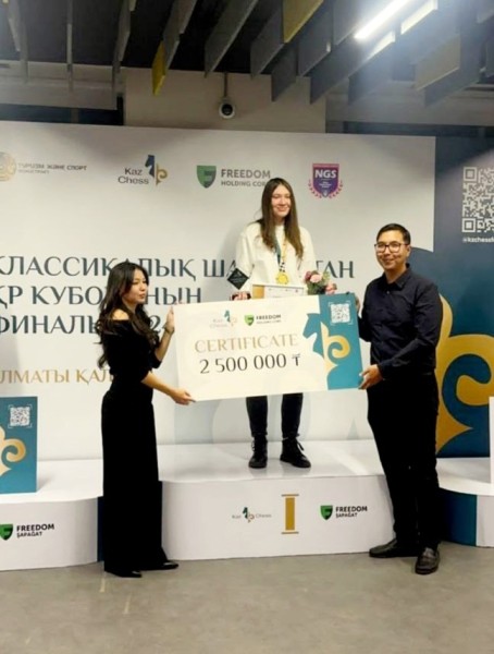 Нижегородская шахматистка Екатерина Гольцева стала победителем международного турнира «Кубок Казахстана» Нижегородская шахматистка Екатерина Гольцева стала победителем международного турнира «Кубок Казахстана»