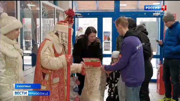 Акция "Дедом Морозом может стать каждый" стартовала в Городецком округе