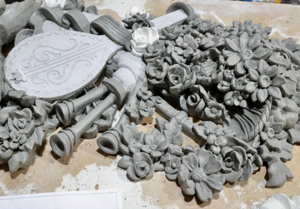 Юрий Шалабаев: Реставрация стен и лепнины в Литературном музее выполнена  почти на 90% 