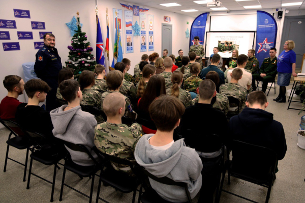 Встреча будущих защитников Отечества прошла в Нижегородском Центре военно-патриотического воспитания Встреча будущих защитников Отечества прошла в Нижегородском Центре военно-патриотического воспитания