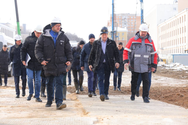 Марат Хуснуллин посетил с рабочей поездкой Нижний Новгород