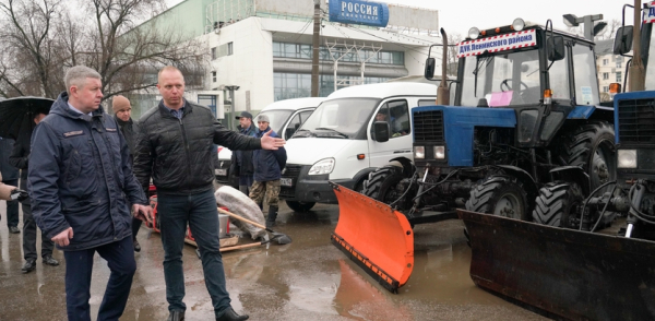 Смотры готовности техники к работе в условиях возможного паводка начались в районах Нижнего Новгорода