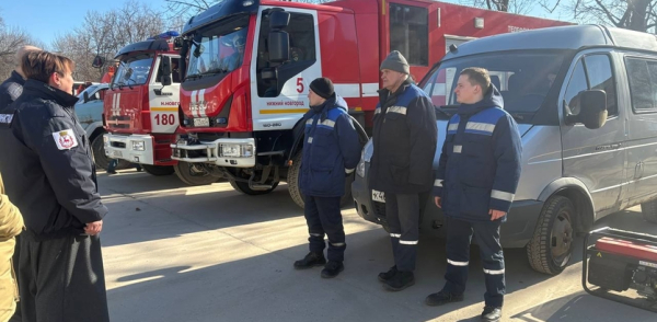 Смотр водооткачивающей техники и спасательных команд прошел в Канавинском районе