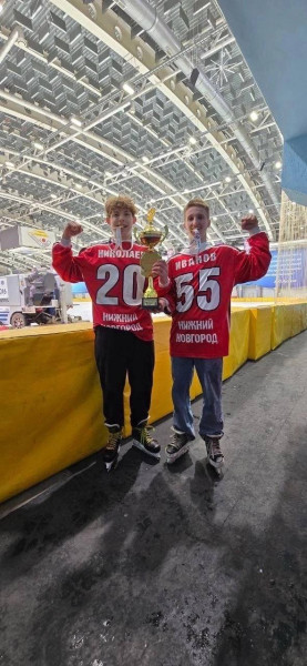 Нижегородские спортсмены стали победителями Первенства России по хоккею с мячом