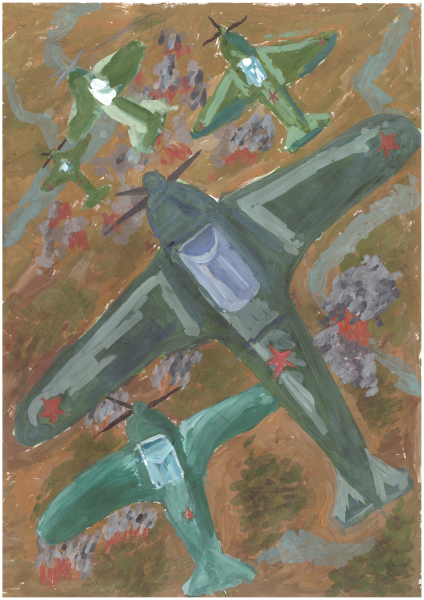 Почти два десятка работ школьников Московского района отобраны для участия в городском конкурсе рисунка &laquo;Победный май&raquo;