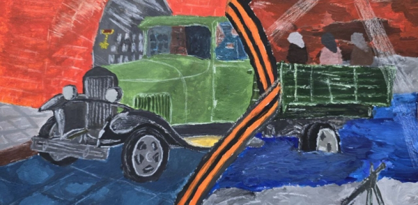 Почти два десятка работ школьников Московского района отобраны для участия в городском конкурсе рисунка &laquo;Победный май&raquo;