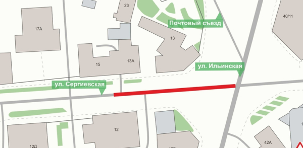 В рамках благоустройства дорожной инфраструктуры в Нижнем Новгороде временно ограничат проезд по ул. Сергиевской В рамках благоустройства дорожной инфраструктуры в Нижнем Новгороде временно ограничат проезд по ул. Сергиевской