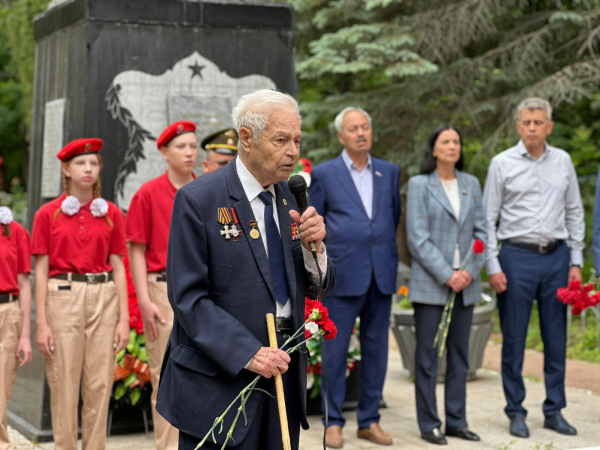 Мероприятие, посвященное Дню памяти и скорби, состоялось в Советском районе