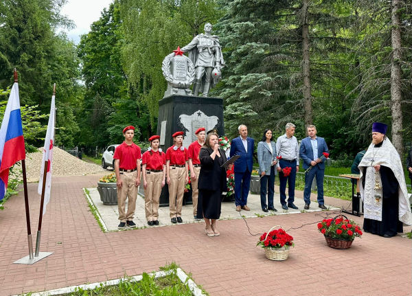 Мероприятие, посвященное Дню памяти и скорби, состоялось в Советском районе