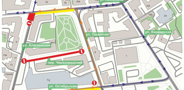 В Нижнем Новгороде временно приостановят проезд на участке ул. Алексеевской В Нижнем Новгороде временно приостановят проезд на участке ул. Алексеевской