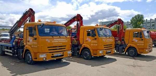 К 13-летию работы автопарк нижегородского Центра организации дорожного движения пополнился еще одним новым эвакуатором