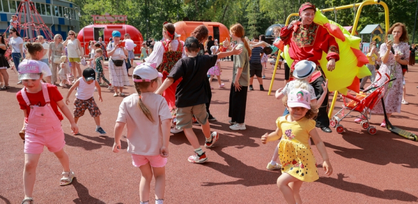Праздничной программой после завершения второго этапа благоустройства открылся парк имени 1 Мая