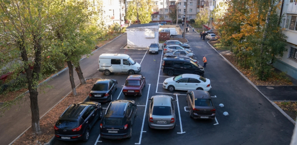 Дворовые проезды, тротуары и парковки отремонтировали на улице Июльских Дней по обращениям нижегородцев