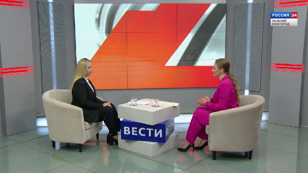 "Вести-Интервью". Гость программы -  Маргарита Андреева