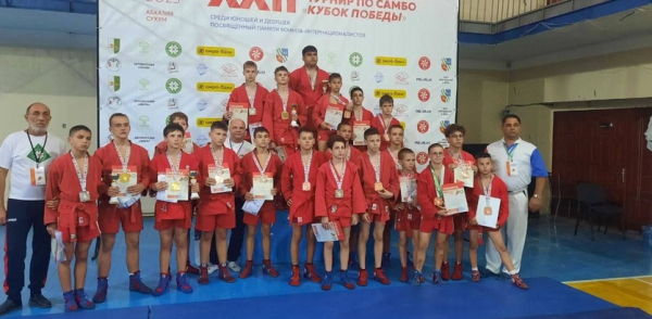 Нижегородские самбисты завоевали комплект медалей на международном «Кубке Победы» в Абхазии