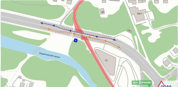 Движение транспорта на участке Комсомольского шоссе будет временно ограничено Движение транспорта на участке Комсомольского шоссе будет временно ограничено