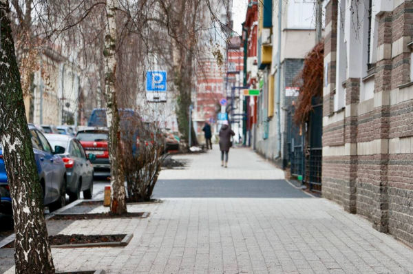 Новые тротуары и проезжую часть сделали на улице Володарского в Нижнем Новгороде