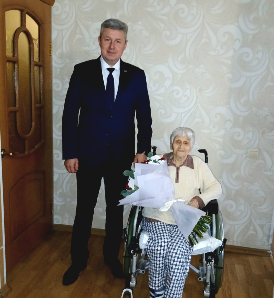 104 года исполнилось участнице Великой Отечественной войны Ефимии Репетиловой 