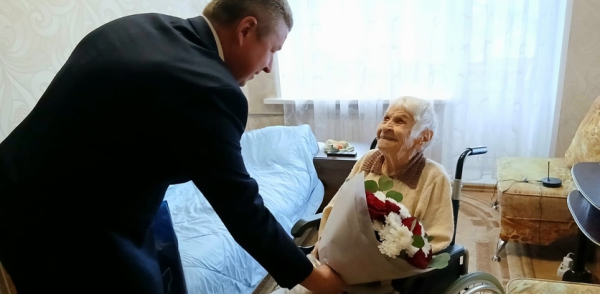 104 года исполнилось участнице Великой Отечественной войны Ефимии Репетиловой 