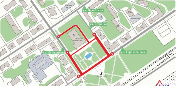 Движение транспорта по улице Гороховецкой будет временно ограничено