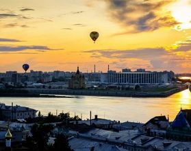 Воздушные шары поднимутся над Нижним Новгородом в День города
